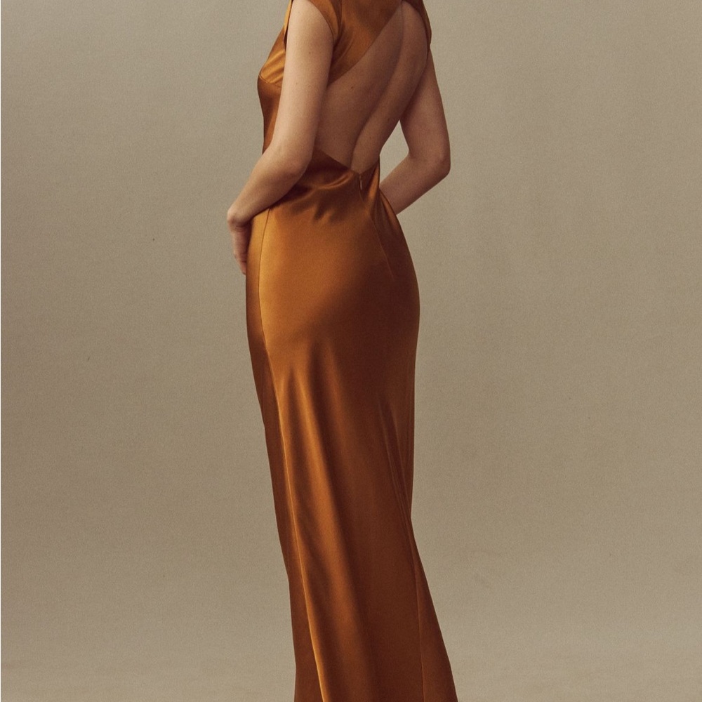 Reformation copper dress new with tags size 2